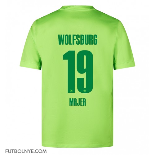 Camiseta Wolfsburg Lovro Majer #19 Primera Equipación 2024-25 manga corta